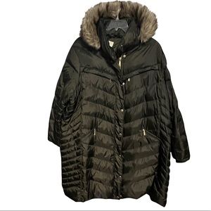 Michael Kors 3X Long Down Puffer Jacket
